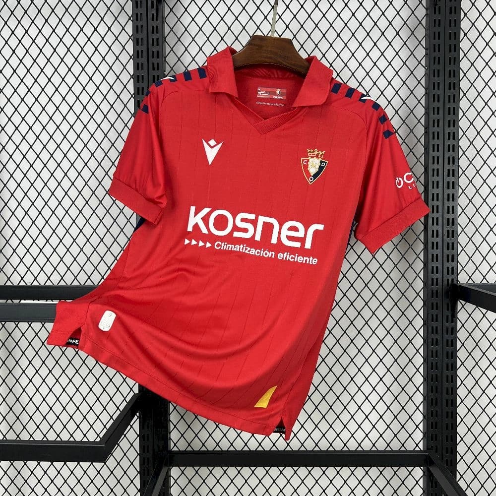 2025/26 CA Osasuna Home Jersey — Club Atlético Osasuna
