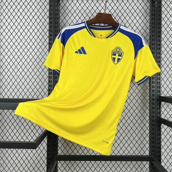 2026 Mens Sweden World Cup Home Jersey — Selección de fútbol de Suecia