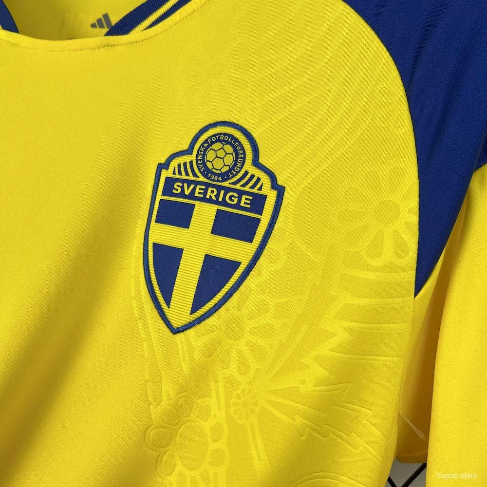 2026 Mens Sweden World Cup Home Jersey — imagen 7