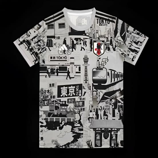 2024 Japan Tokyo Grey Special Jersey — Selección de fútbol de Japón