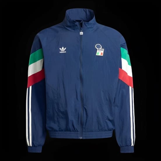 2024 Italy Navy Windbreaker — Selección de fútbol de Italia