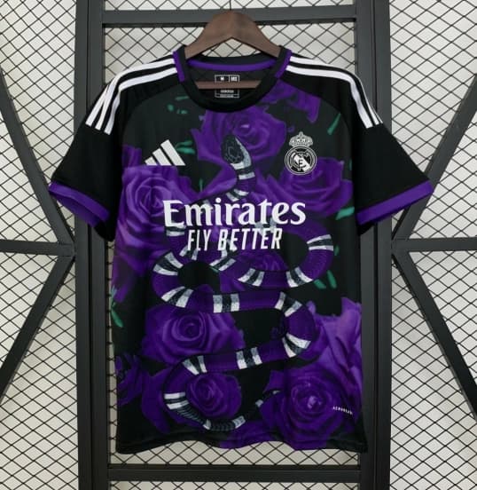 25/26 Real Madrid Special Purple Rose Jersey — jersey