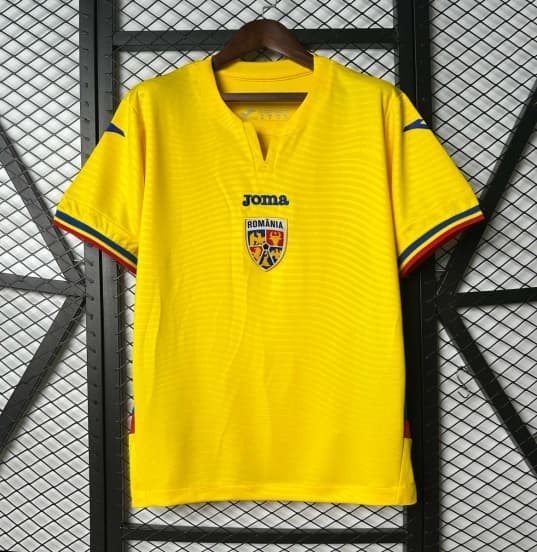 2025 Romania Home Jersey — Selección de fútbol de Rumania