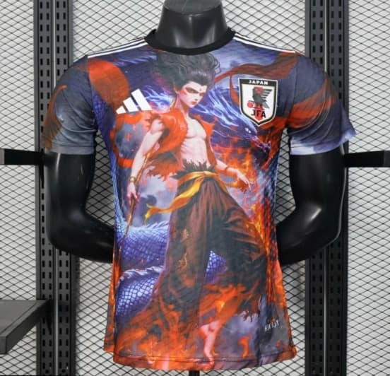 Player Version 2025 Japan Purple with Anime NAZHAI Graphic Jersey — jersey