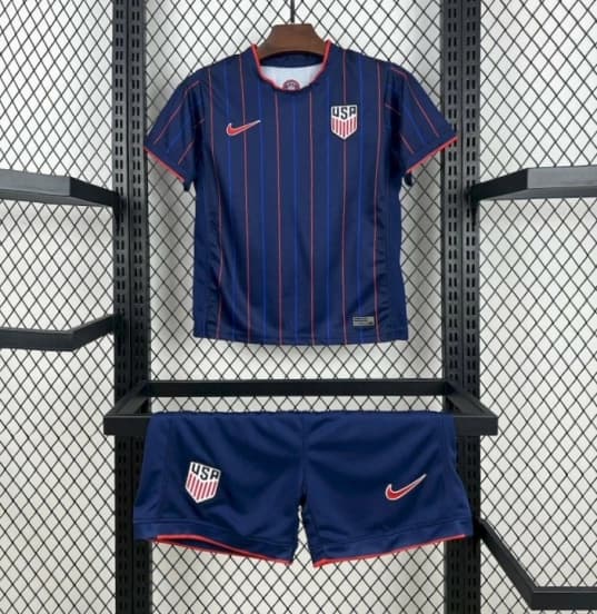 2025/26 KidsUSA Away Kit — Selección de fútbol de los Estados Unidos