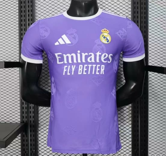 Player Version 25/26 Real Madrid Purple Special Jersey — jersey