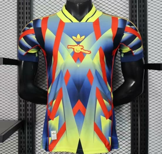 25/26 Player Version  Arsenal Third Multi-Color with Geometric Diamond Pattern Jersey — jersey