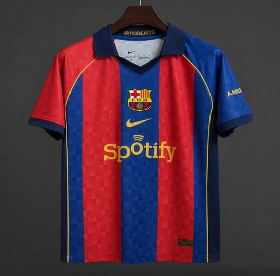 26/27 Barcelona Vintage-Inspired Home Football Jersey — jersey