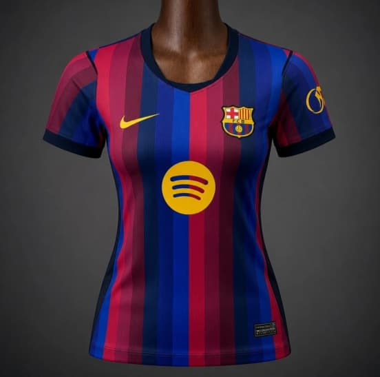 26/27 Barcelona Home Women Jersey — jersey