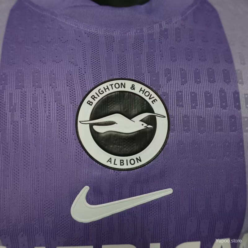 Player Version 25/26 Brighton Hove Albion Away Jersey — imagen 2