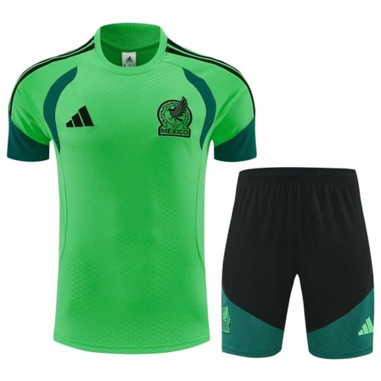 26/27 Mexico Green Short Sleeve+Soccer Shorts — jersey