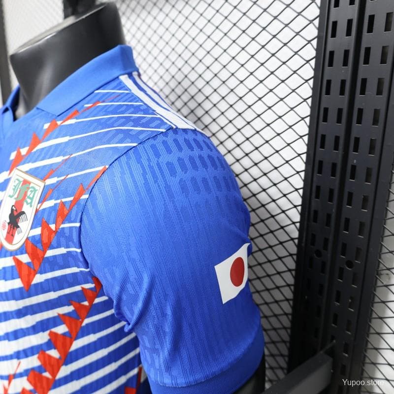 Player Version 2027 Japan Home Blue with Diagonal Graphic Jersey — imagen 4