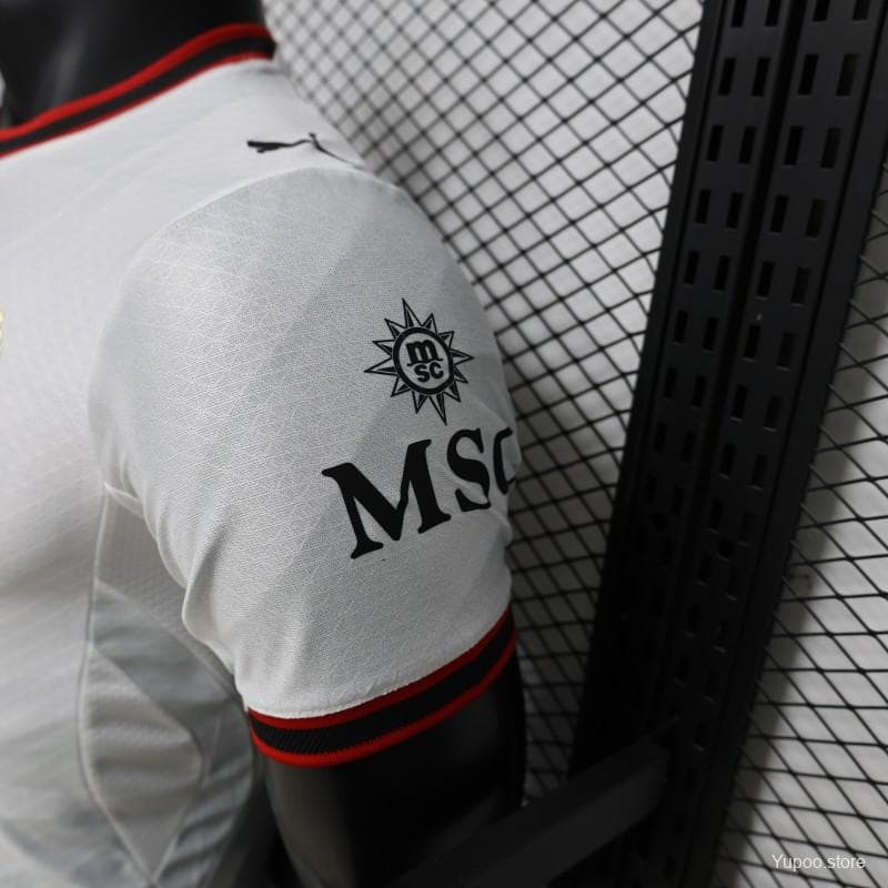 Player Version 26/27 AC Milan Away White Jersey — imagen 7