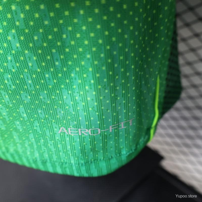 Player Version 26/27 Nigeria Volt Green & Dark Green  Home Jersey — imagen 6