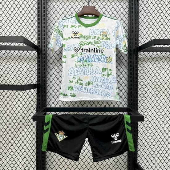 2025/26 Kids Real Betis Special Kit — jersey