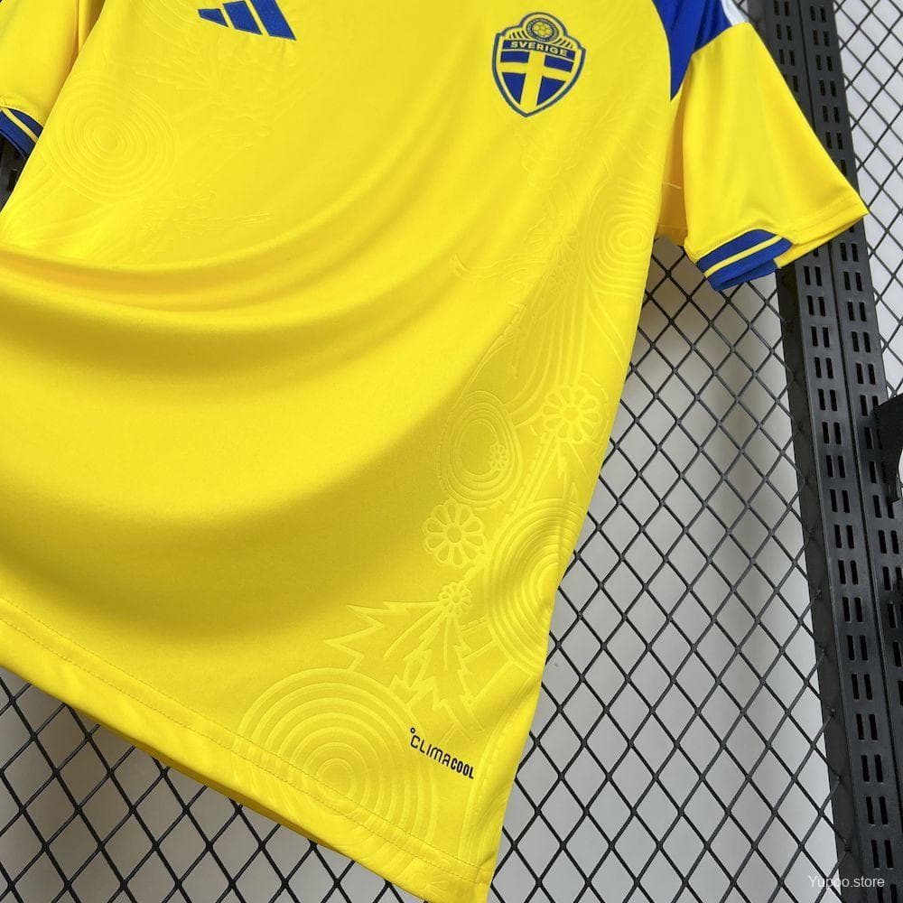 2026 Mens Sweden World Cup Home Jersey — imagen 5