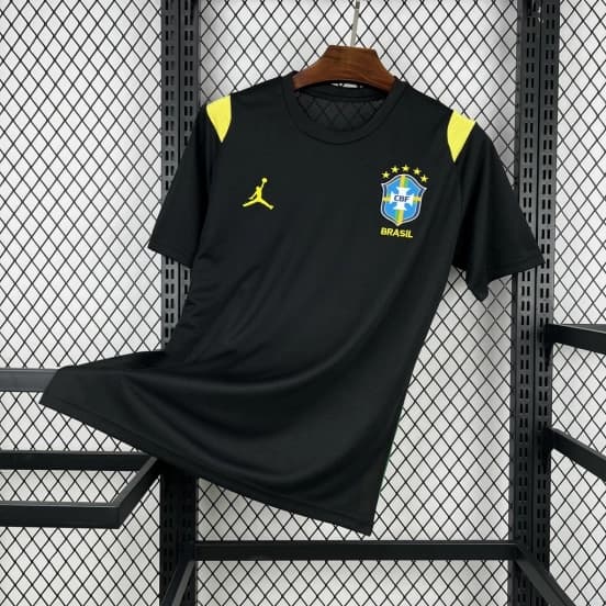 2026 Mens Brazil World Cup Pre-Match Jersey — jersey