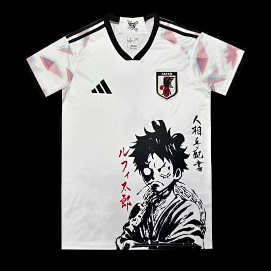 2022 Japan Away White One Piece Luffytaro Special Jersey — jersey