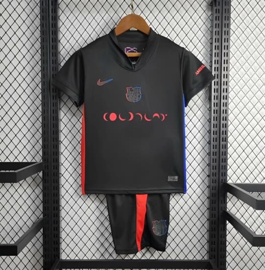 24/25 Kids Barcelona x Coldplay Away 16-28 Jersey — Fútbol Club Barcelona (femenino)