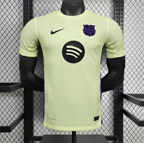25/26 Player Version Barcelona 125th Anniversary Special Edition Light Green Jersey — Fútbol Club Barcelona (femenino)