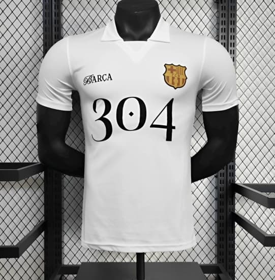 24/25 Player Version Barcelona Kopa Trophy Lamine Yamal Polo Jersey — Fútbol Club Barcelona (femenino)