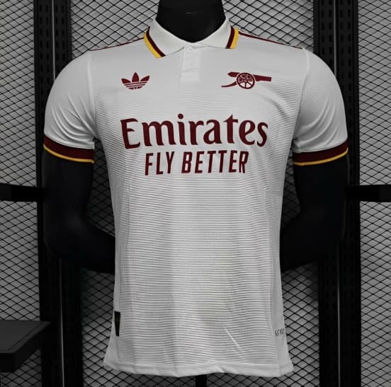 25/26 Player Version Arsenal Special WHITE POLO Jersey — Arsenal Football Club