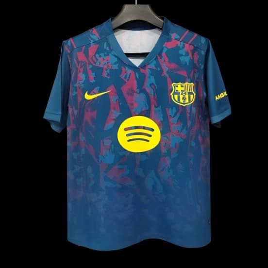 25/26 Barcelona Fourth Jersey Featured "Artistic" Design — jersey