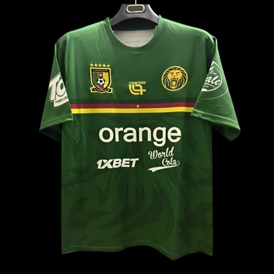 2025 Cameroon Green Pre-Match Jersey — Selección de fútbol de Camerún