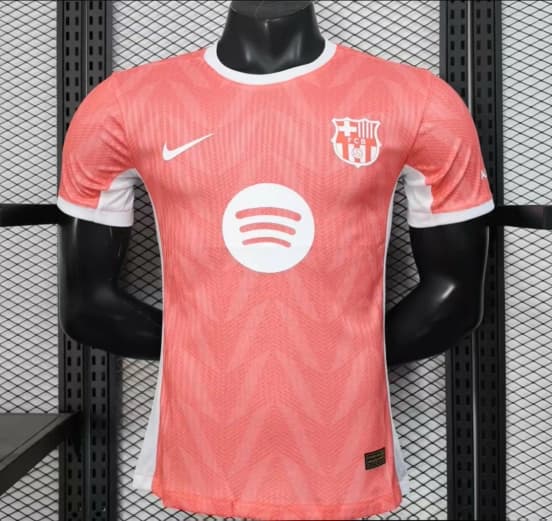 Player Version 25/26 Barcelona Pink with White Trim Jersey — jersey