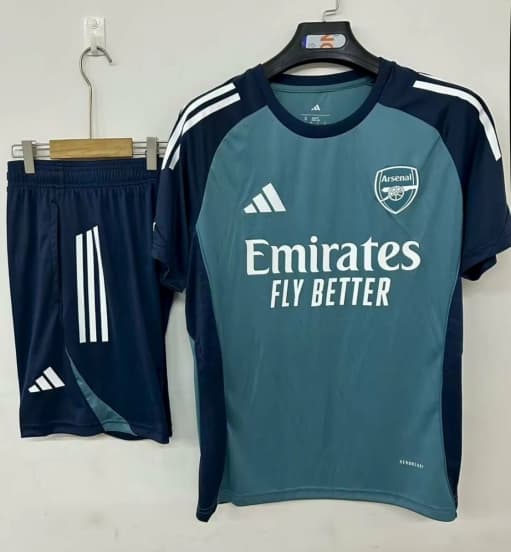 25/26 Arsenal Pre-Match Training Jersey Navy Blue+ Shorts — Arsenal Football Club