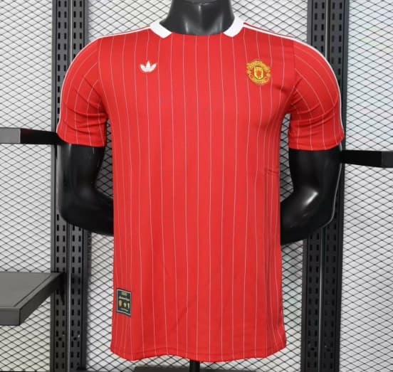Player Version 25/26 Manchester United Red Adidas Original Casual Jersey — jersey