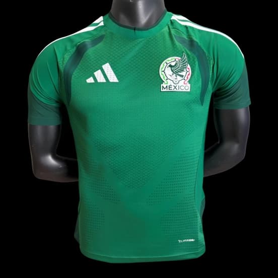 Player Version 2026 Mexico Green Training Pre-Match Jersey — jersey
