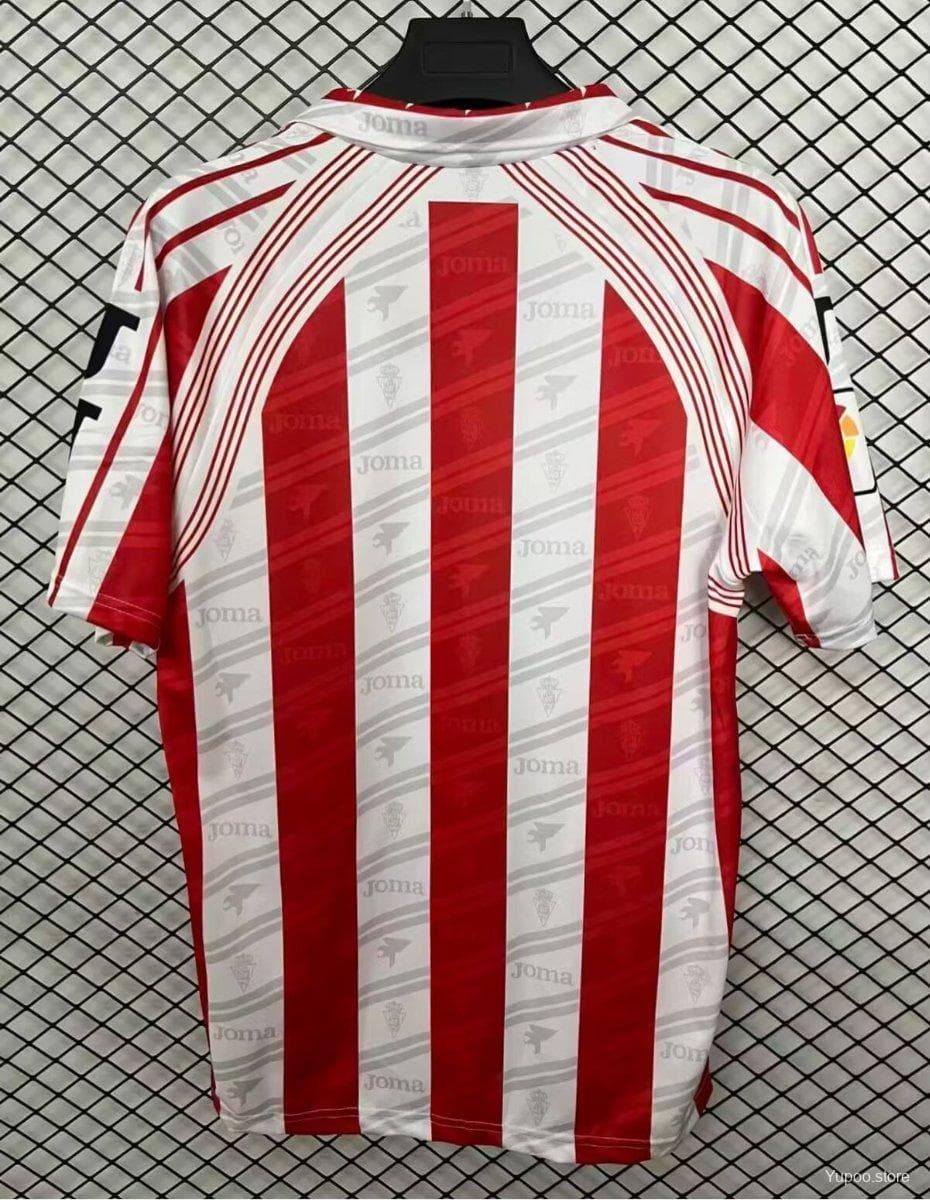Retro 95/96 Sporting Gijon Home Jersey — imagen 4
