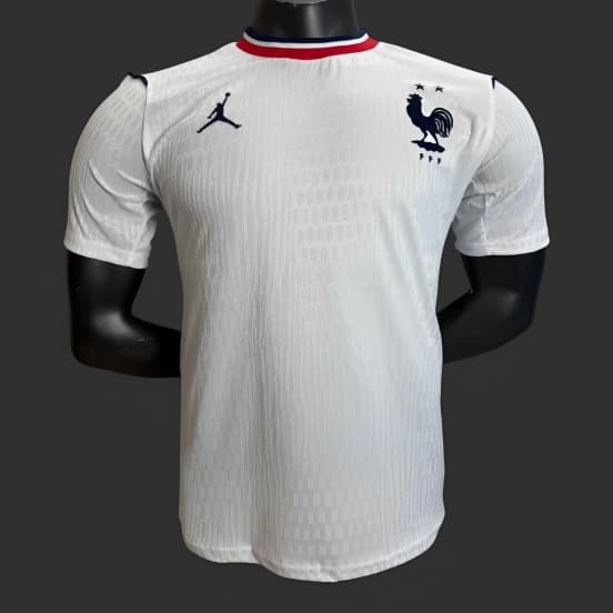 Player Version 2026 France Away White Jersey — Selección de fútbol de Francia