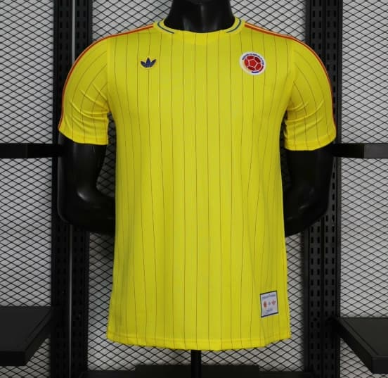 Player Version 2026 Colombia Yellow Terrace Icons Jersey — Selección de fútbol de Colombia