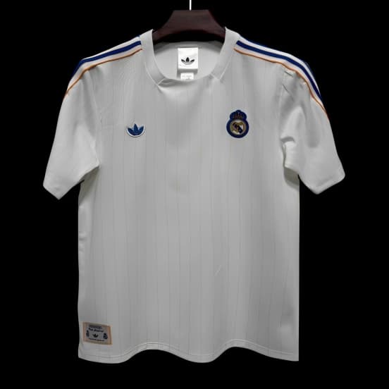 2026 Real Madrid Adidas Terrace Icons White Jersey — jersey
