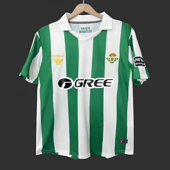 25/26 Real Betis Home Remake Vintage Jersey — jersey