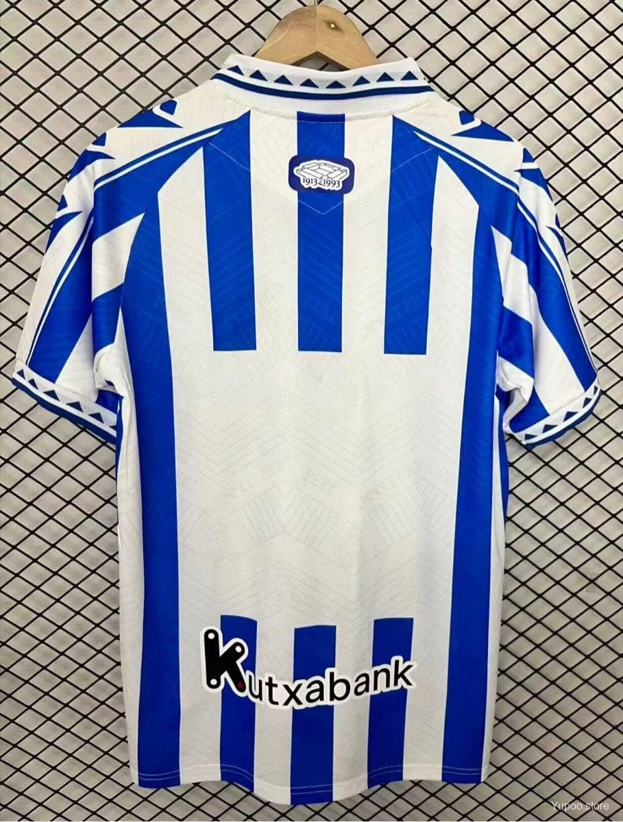 26/27 Real Sociedad Vintage Remake Home Jersey — imagen 4