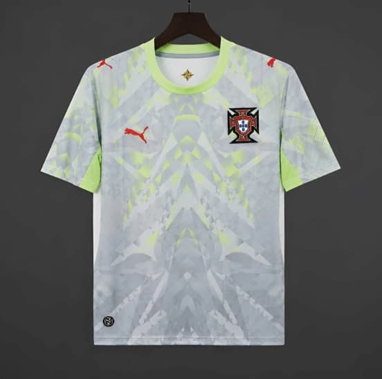 2026 Portugal Grey Goalkeeper Jersey — jersey