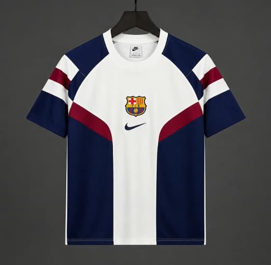 26/27 Barcelona Vintage 1998-01 Remake Away Jersey — jersey