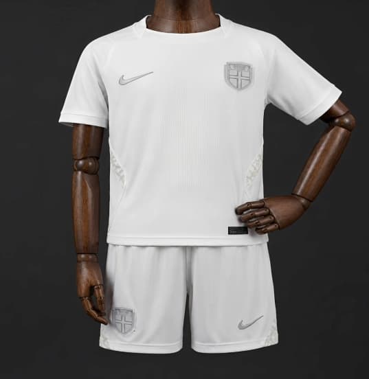 2026 Kids Norway Third White Jersey — Selección de fútbol de Noruega