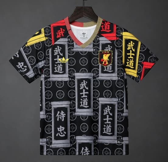 2026 Japan World Cup "Bushido" Black Jersey — jersey