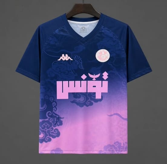 2026 Tunisia "Navy-to-Pink Gradient" Special Edition Jersey — Selección de fútbol de Túnez