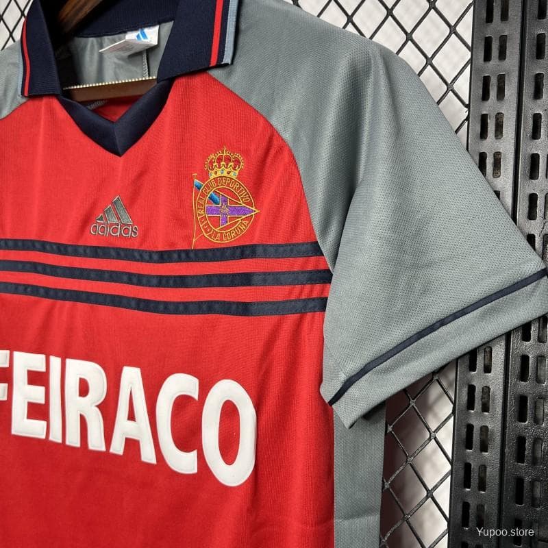 Retro 99/00 Deportivo  La Coruna THIRD Jersey — imagen 5