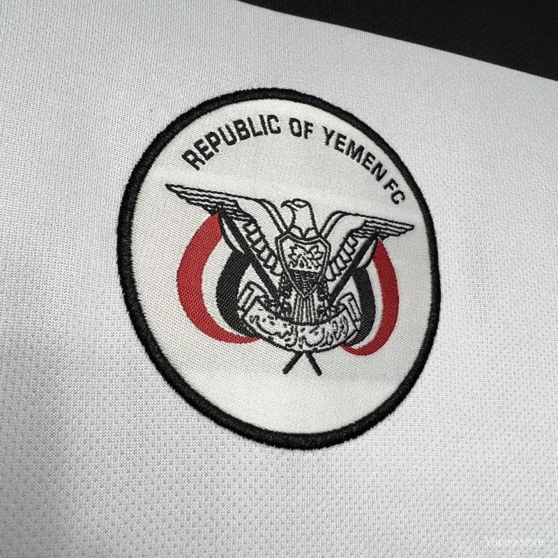 24/25 Yemen White Jersey — imagen 4