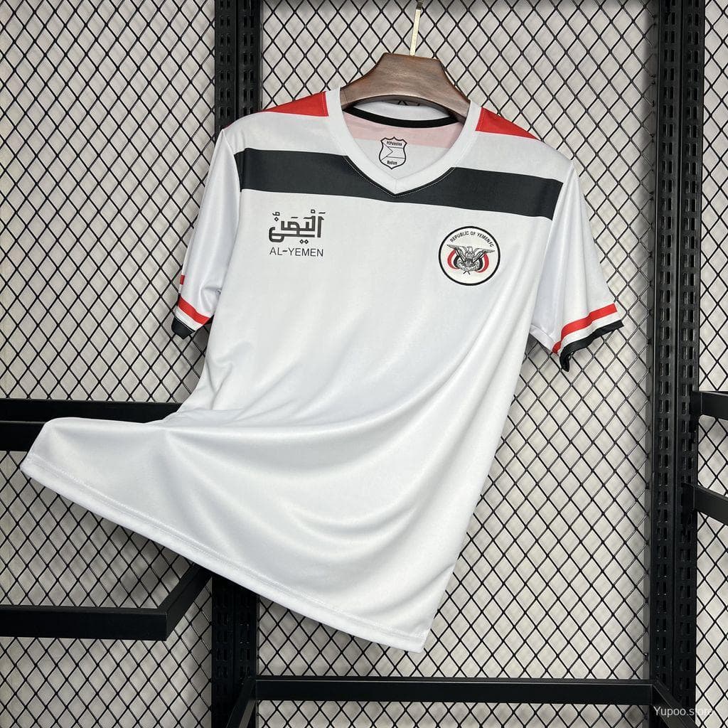 24/25 Yemen White Jersey — imagen 2