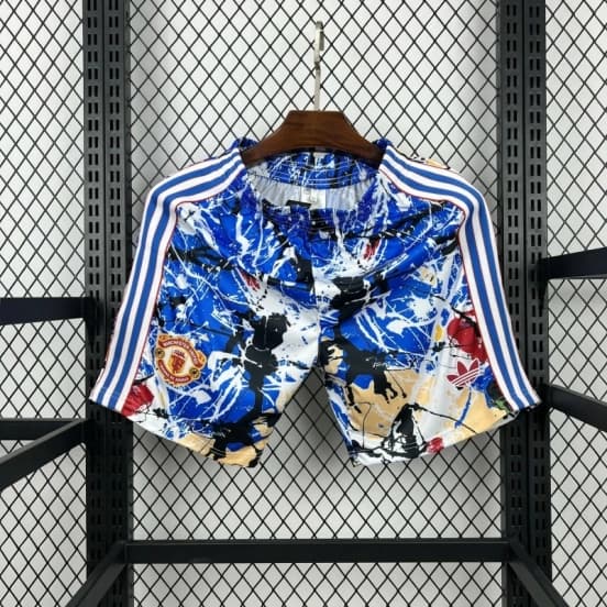 2025/26 Mens Manchester United X Stone Roses Shorts — jersey