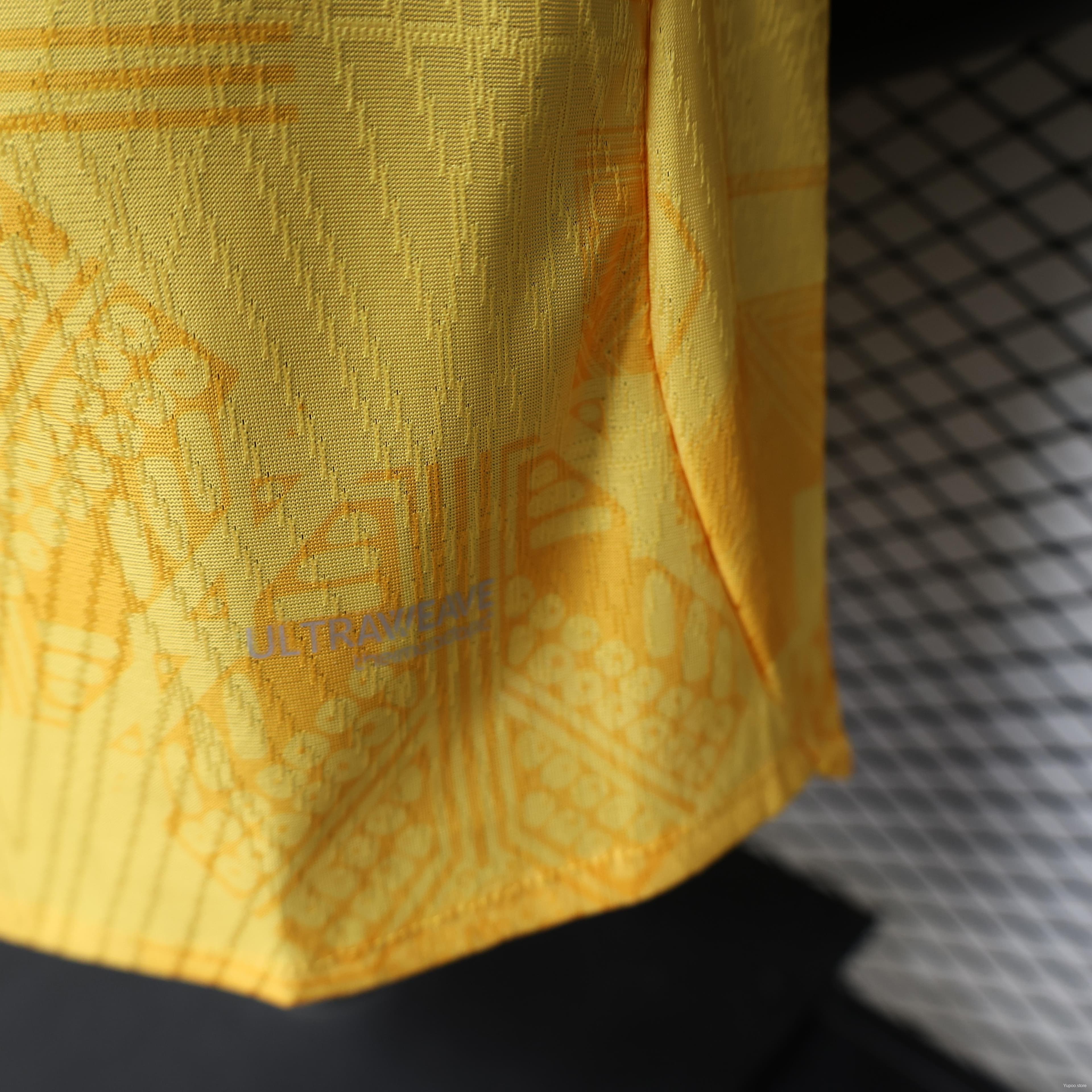 Player Version 26/27 Ghana  Away  Yellow & Green/Red Accent Jersey — imagen 7