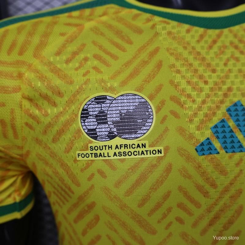 Player Version 26/27 South Africa Yellow & Green  Home Jersey (Adidas) — imagen 5