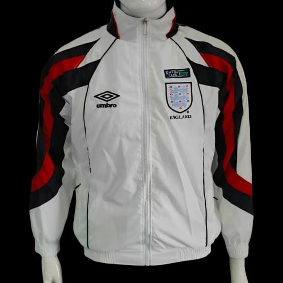 2024 England White Windbreaker — Selección de fútbol de Inglaterra